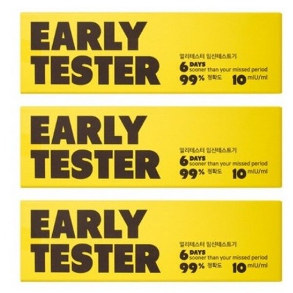 원포 데이비드 스마일 얼리체크 정확한 빠른 얼리 임테기 임신테스트기 정확도 진단 확인 1개x3개