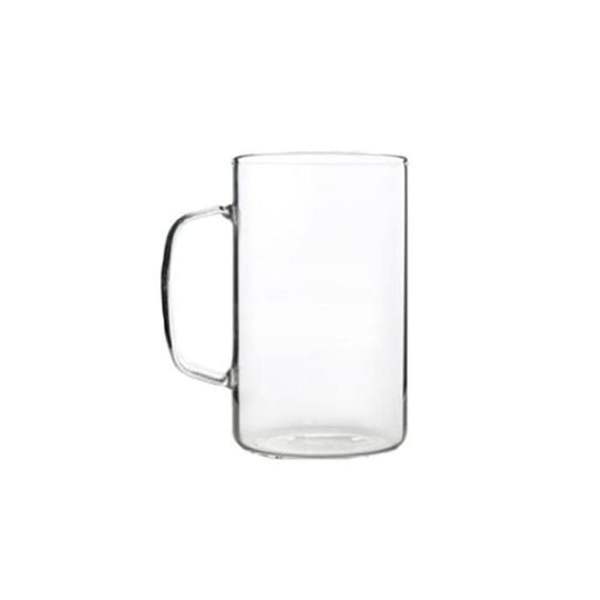 마카 837SOQ76 머그컵 유리컵 커피잔 내열 유리잔 350ML 6P