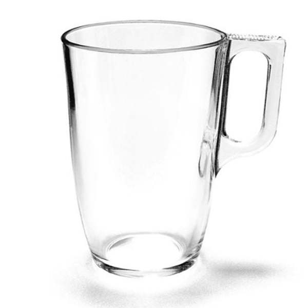 루미낙 892CZY43 머그컵 내열유리 머그잔 커피 유리컵 320ml 1p