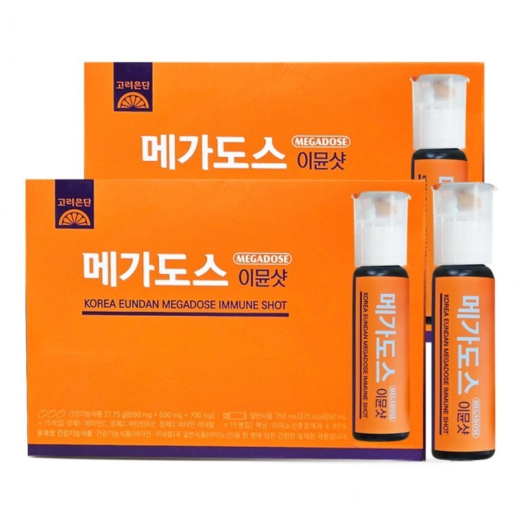 고려은단 고려은단 메가도스 이뮨샷 (15병 x 2개)