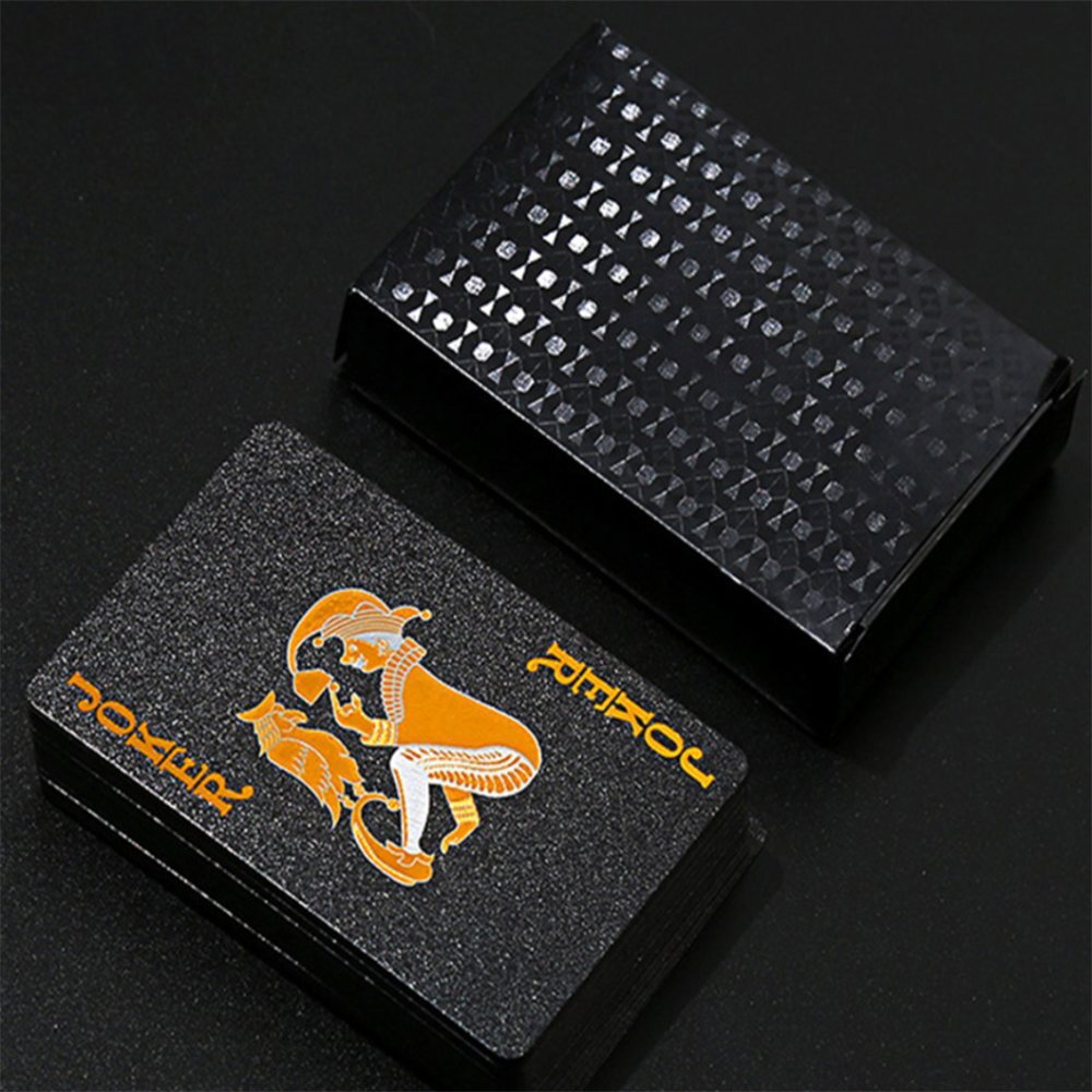 [오늘출발] 소피집 포커 카드 카드보드게임 하이엔드감성소품 블랙골드포커카드 플라스틱포카