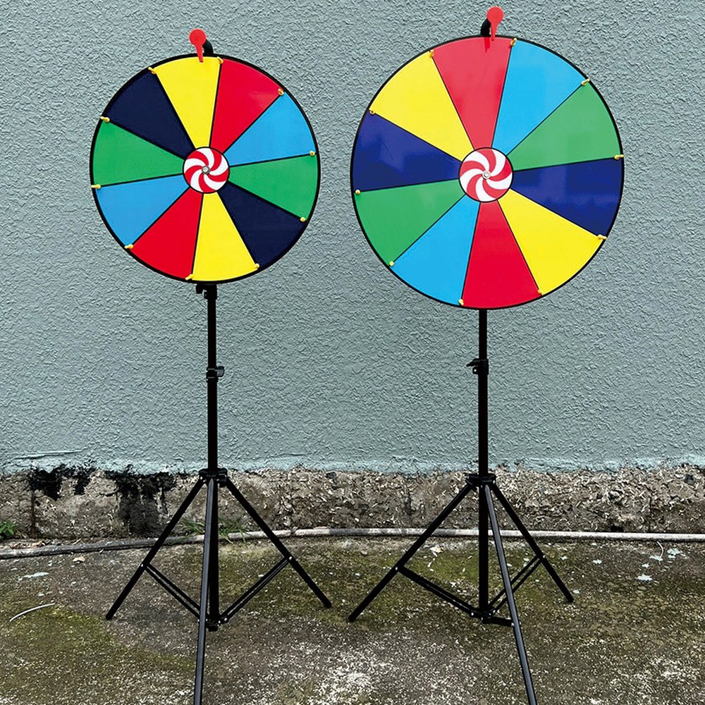 [오늘출발] 룰렛 스탠드 소형 복불복 행운의 술집 돌림판 돌리기 추첨 원판 축구 추첨기 더블