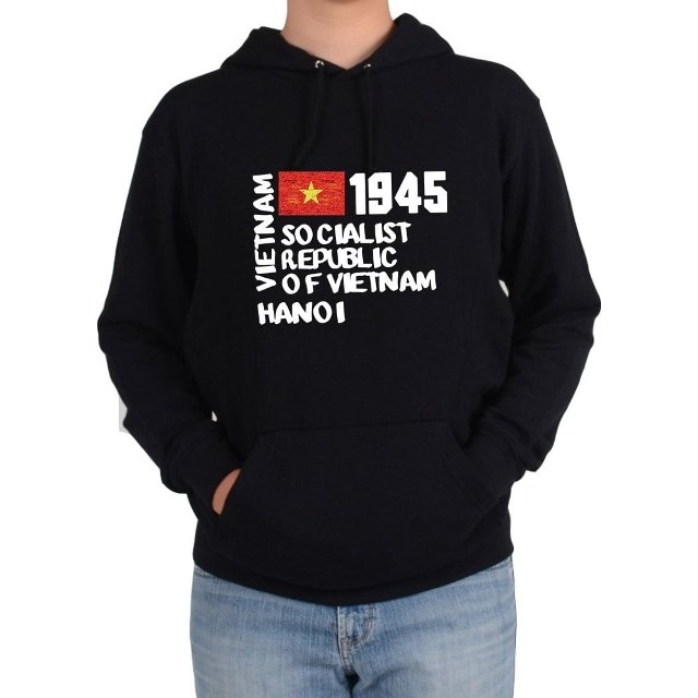기모후드티 베트남 하노이 hanoi 1945그림 다양한색상 전사이즈 (WFKJTC3)