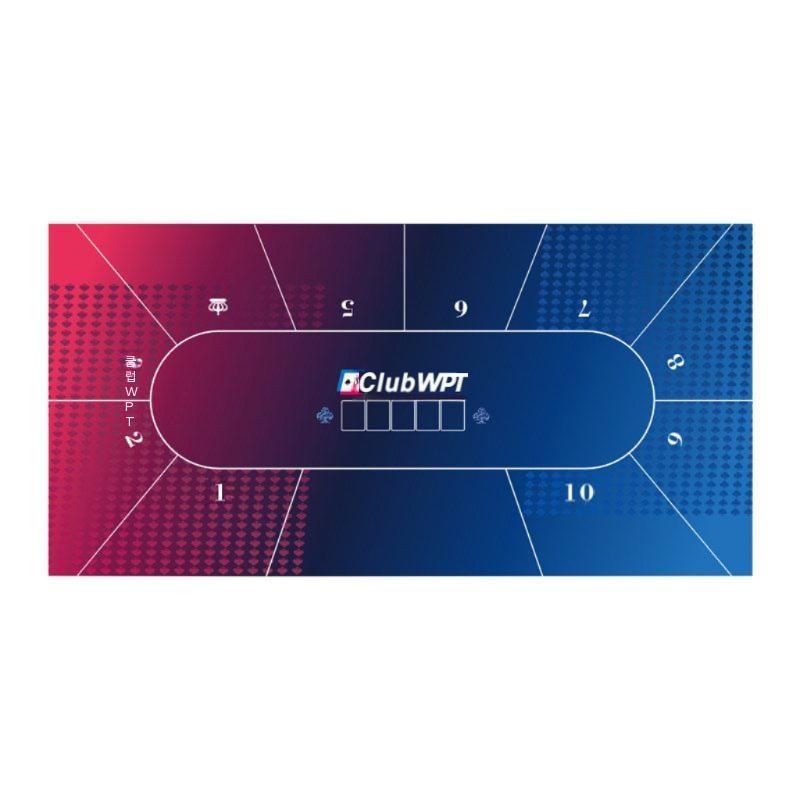 블랙잭 매트 홀덤 보드 깔판 카드게임 부직포 테이블 마작 카지노 게임 포 7. 그라디언트 직사각형 180x90c
