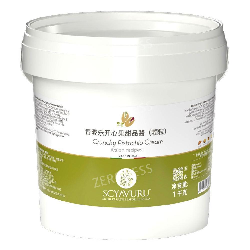 [해외] 피스타치오 페이스트 이탈리아 시칠리아산 소스 크림(1) 피스타치오 디저트 소스(알갱이) 1kg