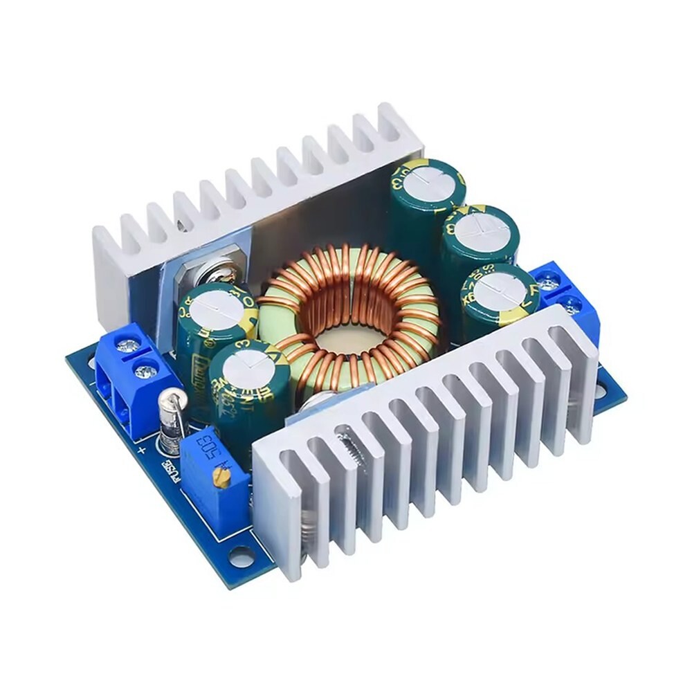 [오늘출발] [해외] 100W 5-40V 12A DC-DC 고전력 저 리플 조정 가능한 스텝 다운 모듈 95% 효율적인 자동차 전원 모듈 12/24V