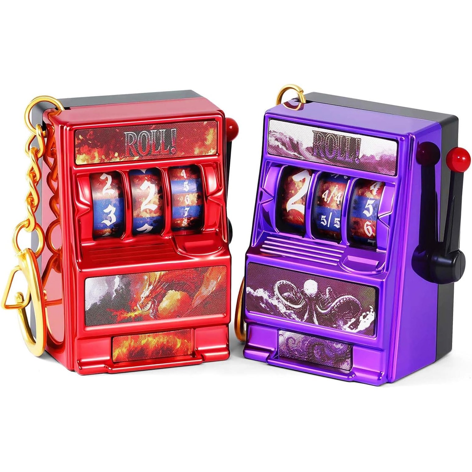 [오늘출발] [호환] 호환 DND 주사위 세트 던전 및 드래곤 역할 놀이 게임용 미니 슬롯 머신 주사위 DND 플레이어에 한 플라스