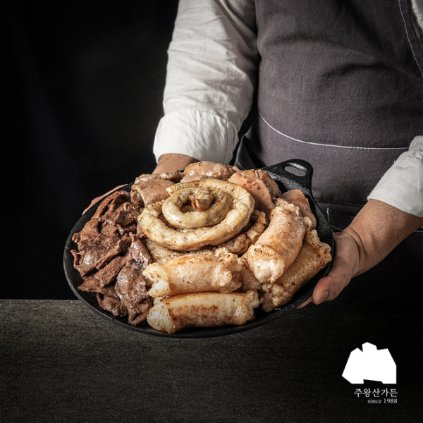 [오늘출발] 주왕산가든 한우 소곱창 쫄깃 한우염통 200g