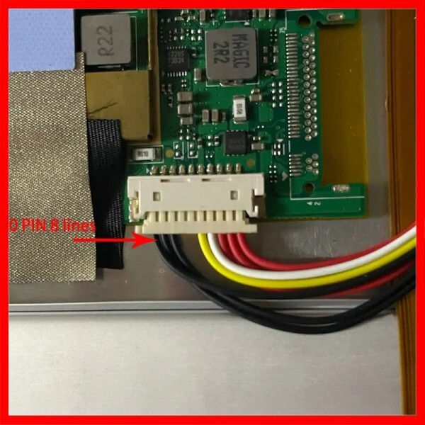[해외] CHUWI Hi13 CLTD-30160170 태블릿 PC용 배터리 주문하기 전에 확인 8 와이어 플러그 7.6V 6000mAh 신