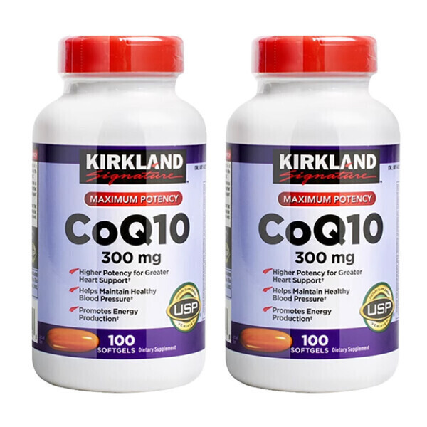 커클랜드 2개 커클랜드 시그니처 코큐텐 300mg 코엔자임Q10 소프트젤 피로회복 심장보호 영양제