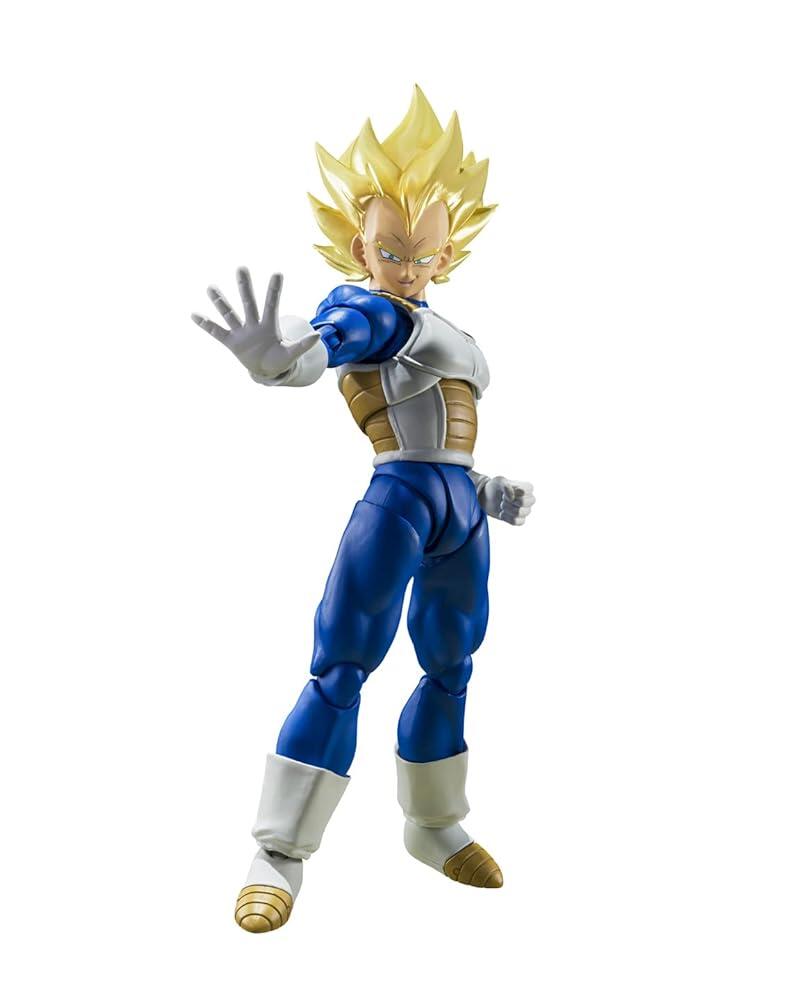 해외 Tamashii Nations 반다이 타마시 S.H.F 드래곤볼 Z 초사이언 베지터 피규어 미국매장정품+ 1850577