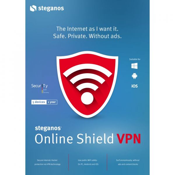 스테가노스 온라인 실드 VPN 내가 원하는 인터넷. 안전하고 프라이빗하며 광고 없음 윈도우 10 8 또는 7 (3