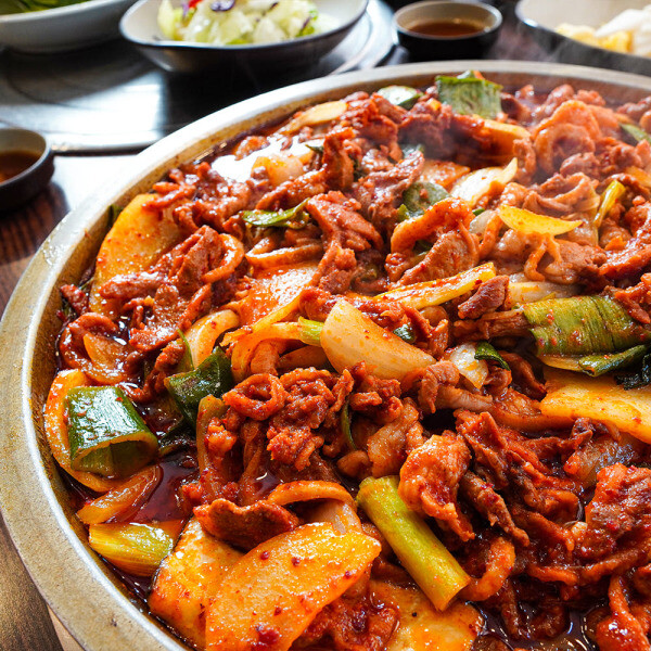 [오늘출발] 맛집탐방_울산 솔밭가든 대표메뉴 오리불고기 900g+볶음밥키트 울산맛집 솔밭가든 대표메뉴+볶음밥추가
