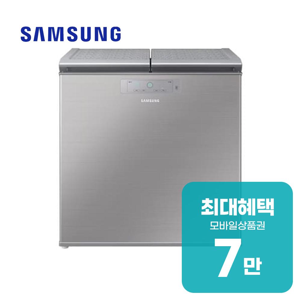 삼성전자 김치플러스 뚜껑형 김치냉장고 221L (파인 실버) 렌탈 RP22C3111Z3 60개월약정 월26500원