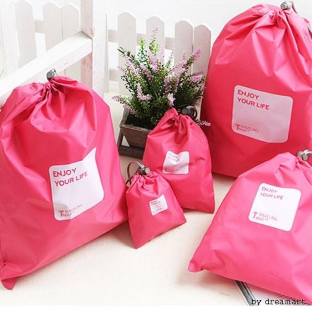 엔조이 4종세트 파우치 이너백 여행용 소품파우치 여행 te 여행 소품 여행파우치백 패션잡화 빅터 다용도파