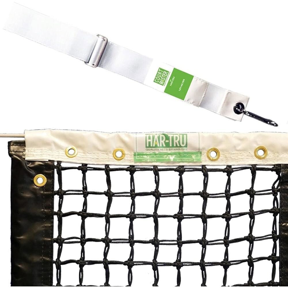 [오늘출발] 하 트루 로얄 3.0mm 더블 브레이드 테니스 네트 중앙 스트랩