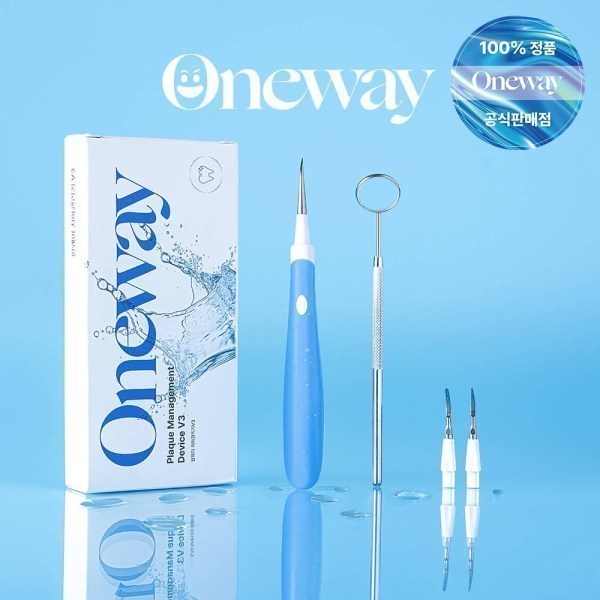 [오늘출발] 원웨이 치과공식판매 원웨이 초음파 구강 청결기 치아관리기 휴대용 가정용 구강 세정기 V3 단하루특가~78%