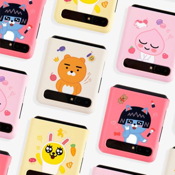 (텐바이텐)K 카카오프렌즈 위아 Z FLIP3 Z플립3 하드 케이스