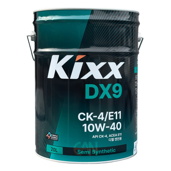 [오늘출발] GS칼텍스 킥스 KIXX DX9 CK-4/E11 10W40 20L 1개 (구 HDX) 상용차량용 디젤 엔진오일