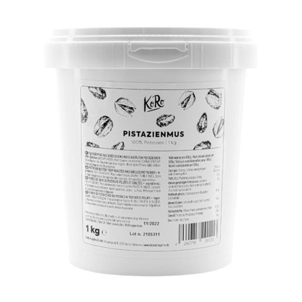 코로 코로 독일 피스타치오 100% 페이스트 스프레드 두쫀쿠 초콜릿재료 1kg 피스타치오 100%로 더 진하고 고소한