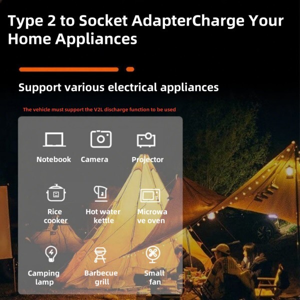 [오늘출발] 타입 2 V2L 방전 케이블 3M 3.5KW 16A EU 소켓 전기차용 사이드 자이쿠 BYD 오모다 MG 4 엑스펭 현대용