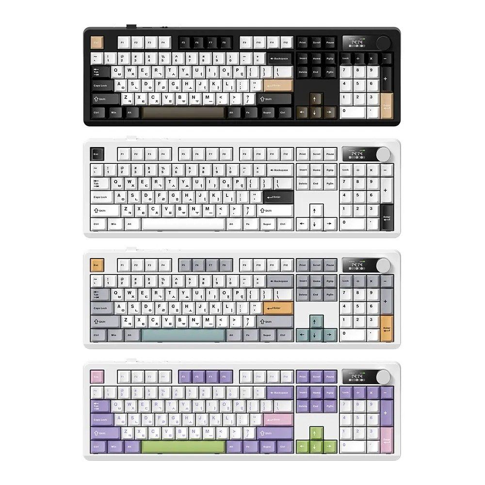 PREFLOW Archon AK74 104키 유무선 블루투스 기계식 게이밍 키보드 프리플로우 기 비엔더블류 저소음라임V3