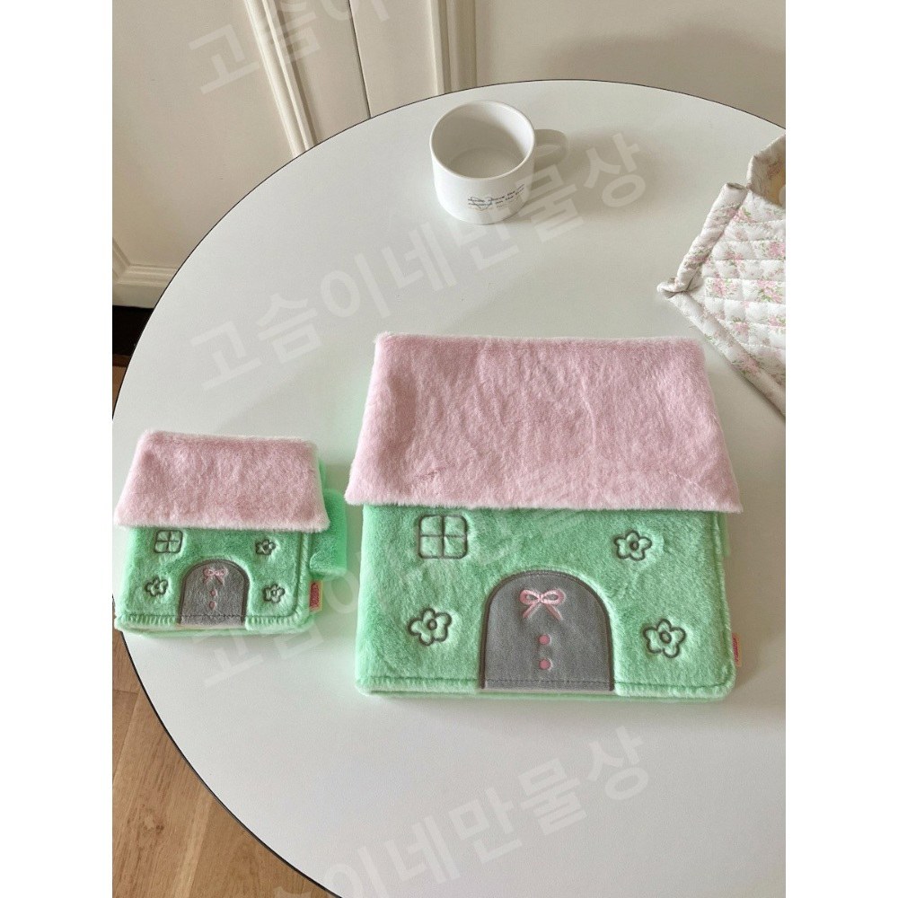 [해외] 포카바인더 폴라 포 드앨범 집모양 털포카바인더