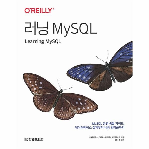 [출판사 한빛미디어]한빛미디어 러닝 MySQL - MySQL 운영 종합 가이드 데이터베이스 설계부터 비용 최적화까지