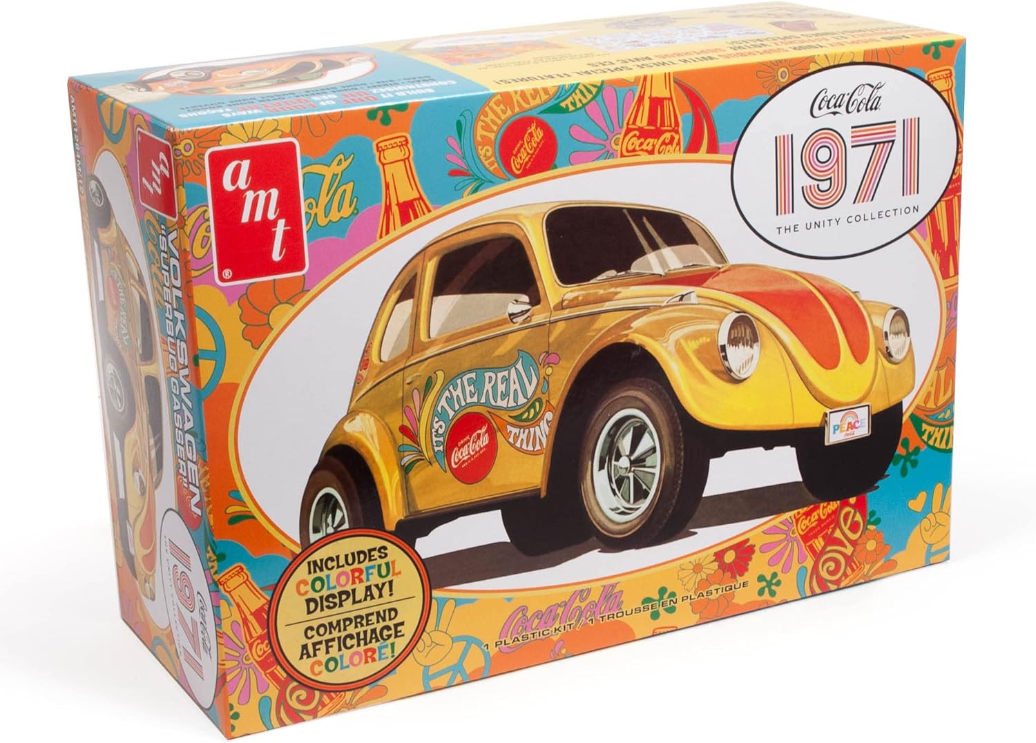 [오늘출발] AMT 스킬 3 모델 키트 폭스바겐 슈퍼버그 가스터 코카콜라 1971 유니티 컬렉션