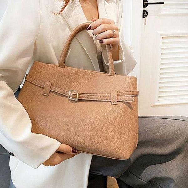 데일리 기본 정장 가방 여성 모던 직장인 토트백 대학 WFJD6DB