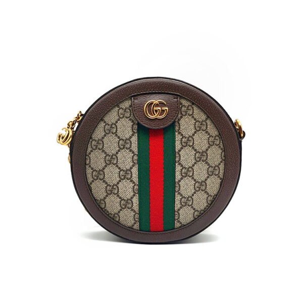 구찌 구찌 중고명품 오피디아 미니 GG 라운드 숄더백 550618 L459056