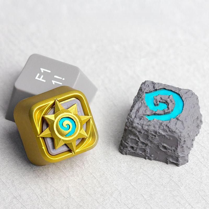 [해외] 하스스톤키캡 키보드캡 게임키캡 PC부품 키보드부품 굿즈 키캡