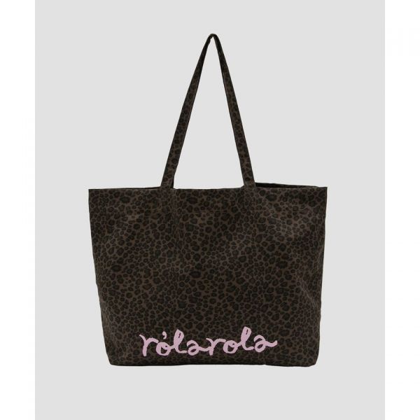 로라로라 MAISON DE ROLA LEOPARD 숄더백 브라운