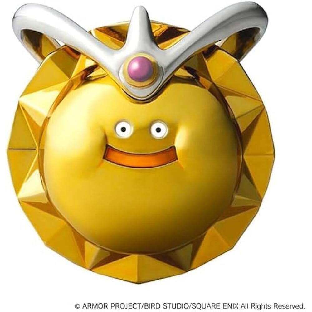 [오늘출발] 포르르 드래곤 퀘스트 메탈릭 몬스터 갤러리 골든 슬라임 피규어