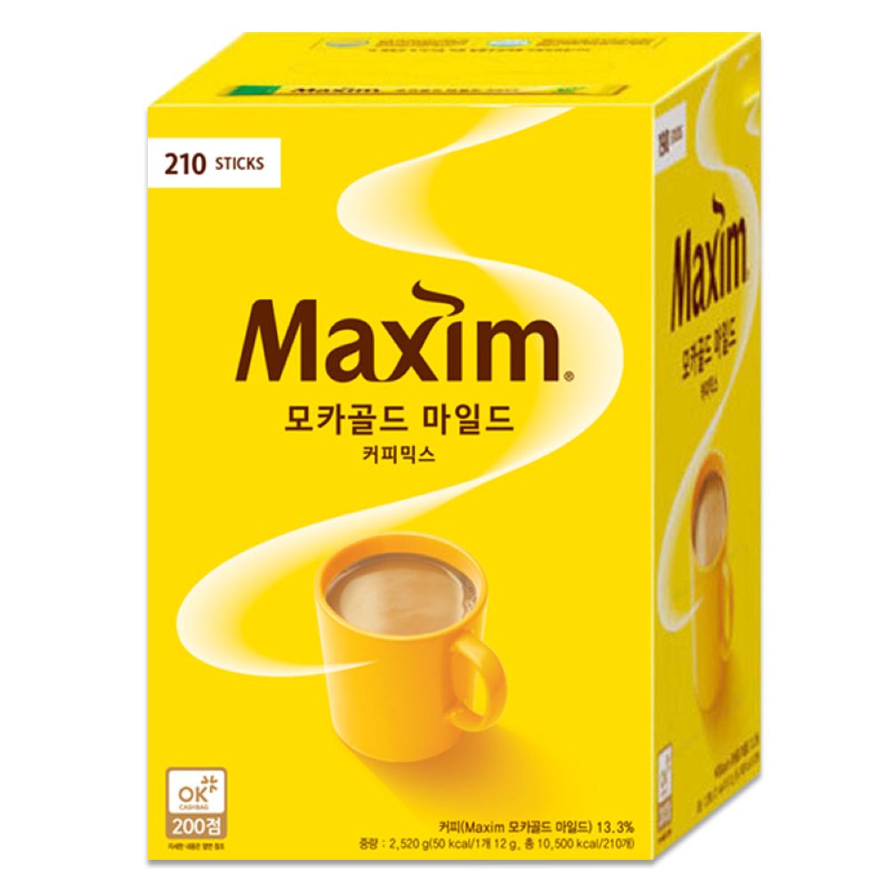 맥심 모카골드 커피믹스 210T 한박스