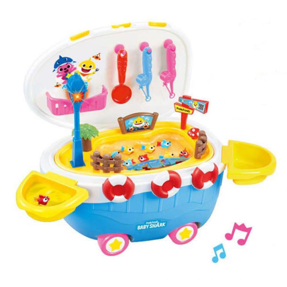 [오늘출발] 아기상어 낚시놀이 붕붕카 카트 피싱 낚시게임 완구 낚시장난감 낚시왕 아쿠아리움 유아낚시