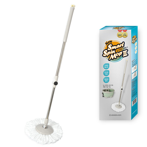 삼정크린마스터 스마트 스핀3 밀대걸레 물걸레 회전 청소기 돌돌이 청소기 무료배송