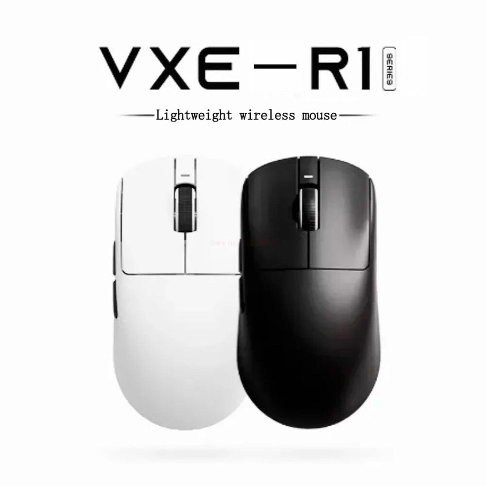 [오늘출발] Vxe 잠자리 R1 프로 맥스 무선 마우스 R1 Se 라이트 무게추 Paw3395 Nordic52840 2khz 스마트 스피드