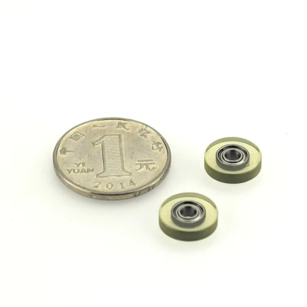 [오늘출발] [해외] 1Pc 3x12x3mm 폴리우레탄 PU 코팅 자동 626 베어링 풀리