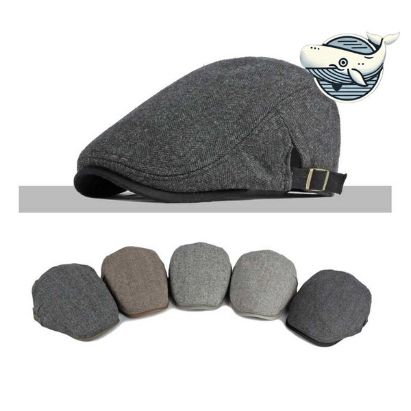 겨울 빈티지 헌팅캡 중장년 모자 기모안감 뉴스보이캡 알바모자 메쉬헌팅캡 카페헌팅캡