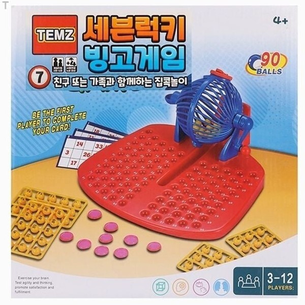 바니랜드 세븐럭키 빙고 보드게임 창의력 순발력 수리력 유아게임 어린이게임