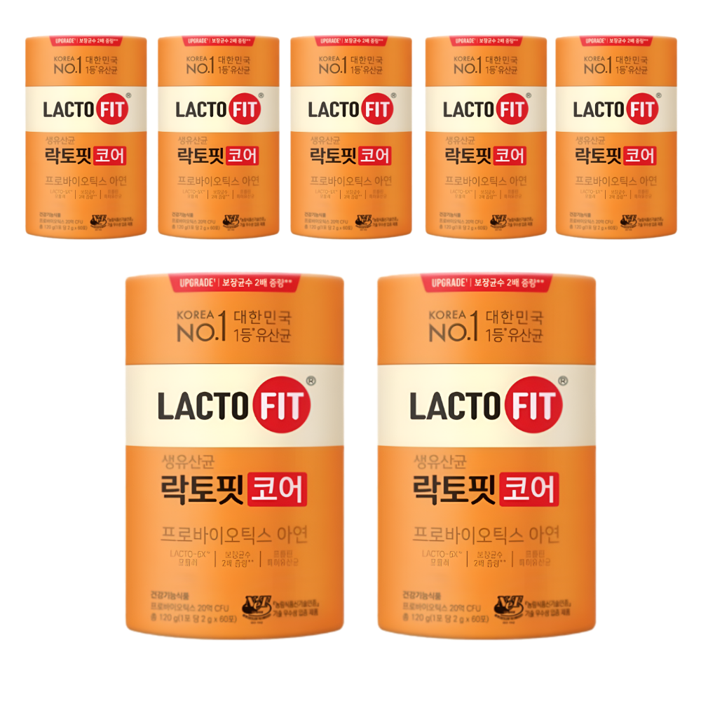 락토핏 락토핏 생유산균 코어 120g 7개