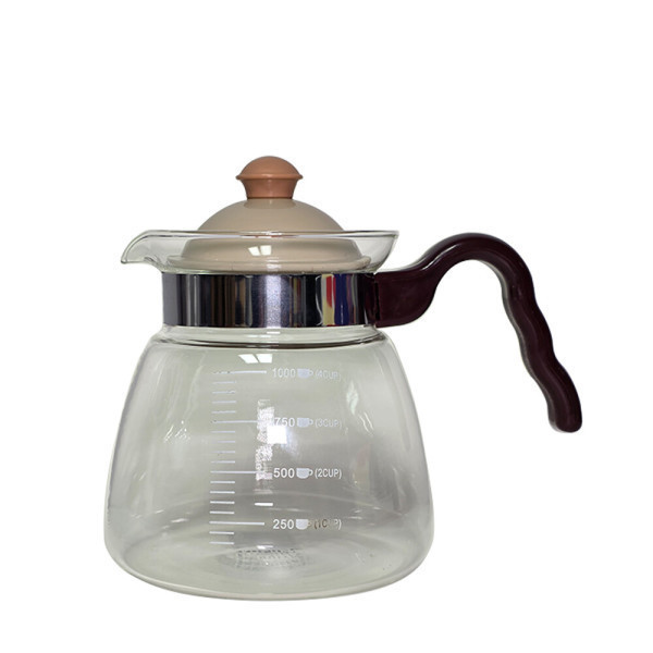[오늘출발] 분유포트 티포트 유리포트 내열강화 직화 유리주전자 1000ml/1500ml