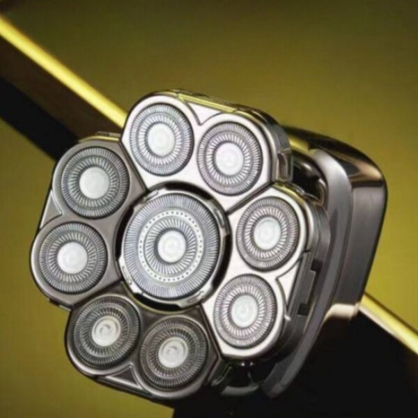 두피면도기 머리 면도기 충전식 삭발기 방수 8날 이발기 대머리 바리깡 개 남성용 스님