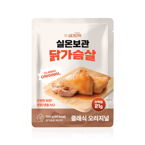 [오늘출발] 삼대오백 (HOT특가딜) (27%할인+추가 20%쿠폰+무료배송) 삼대오백 바로먹는 실온보관 닭가슴살 ORIGINAL 10개입