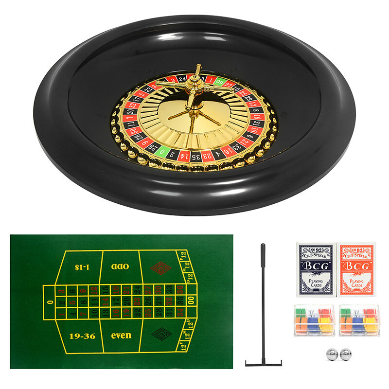카지노 룰렛 러시안룰렛 복불복 구슬 돌림판 게임 회전판 세트 10인치