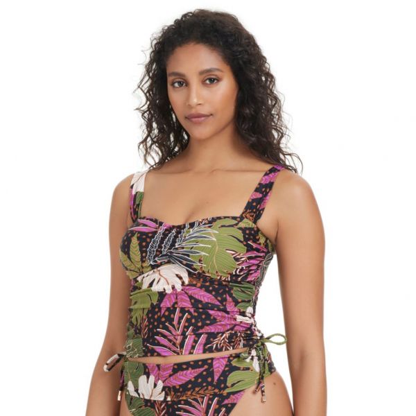 바 III 여성 사파리 히트 탱키니 탑 SSPHHWJG 867691