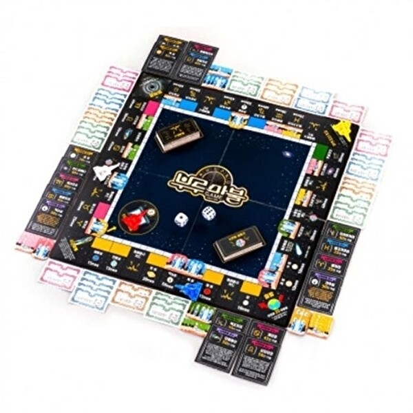 고품질 미니 보드게임 우주여행 부루마불씨앗 대중소 룰렛게임 복불복 룰