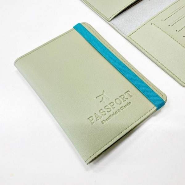 (콩심팥심)여권 지갑 여행용 전자 문서 수납 케이스