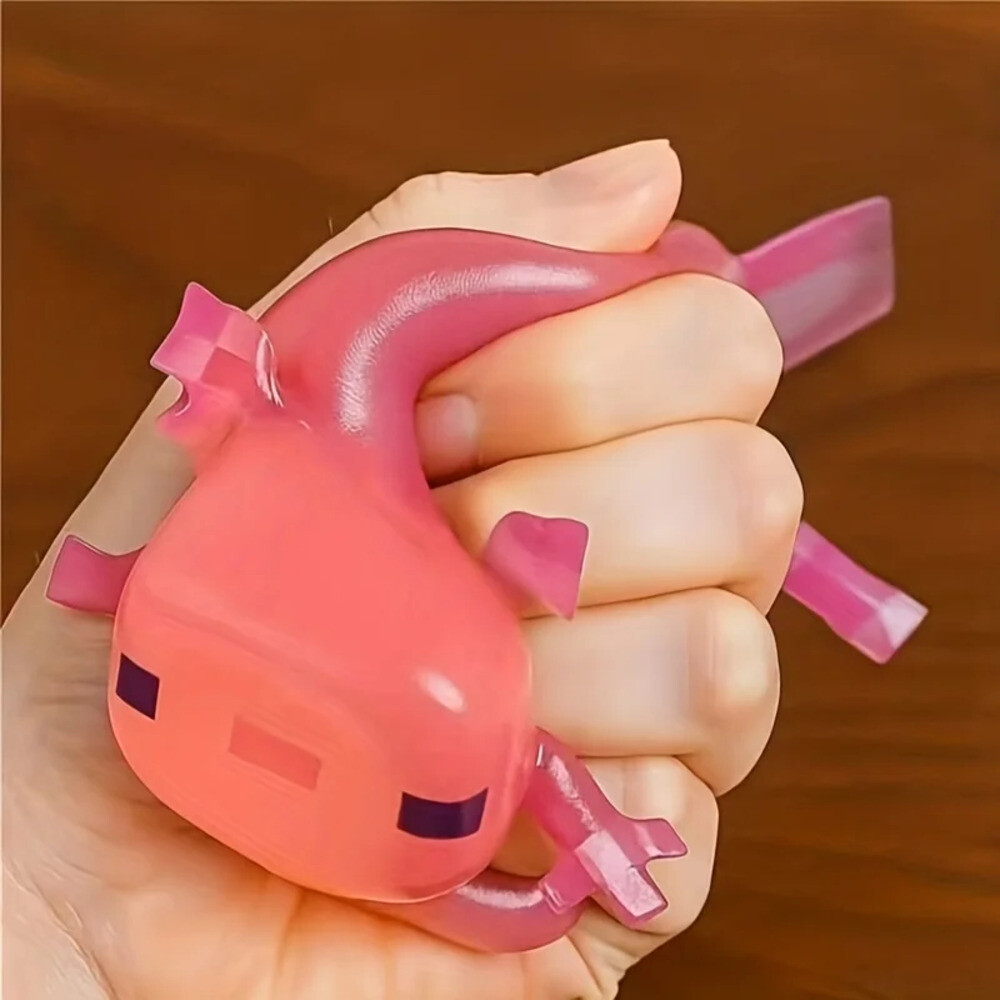 스트레스볼 1개 감각 스트레스 해소 스퀴시 장난감 TPR 소프트 핀치 성인 오락 게임 사무실 파티 선물 축제